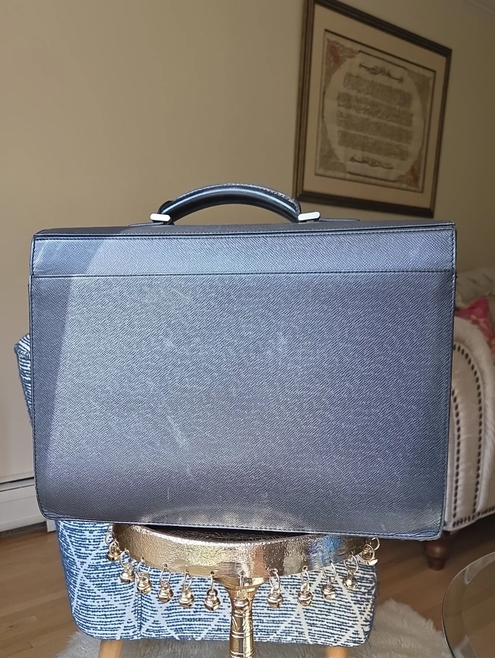 Louis Vuitton Taiga Laguito Business Bag Briefcase